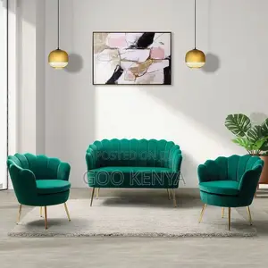 Home Sofa; Elegant Round 2-1-1 Sofa Set for Living Room