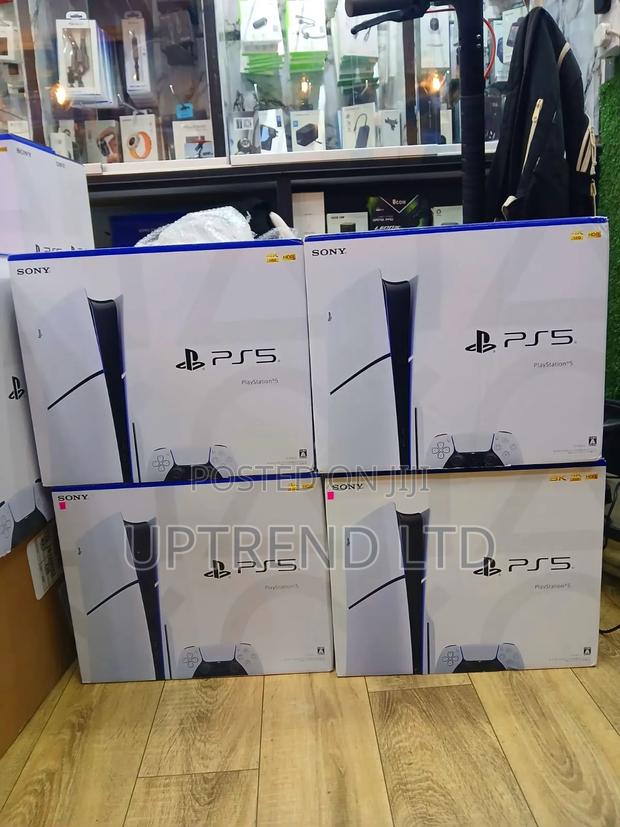 New 1tb Pearl White Playstation 5 Slim Brand New