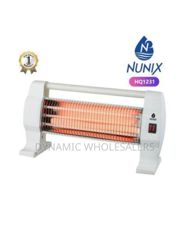 Nunix Hq1231 Quartz Portable Electric Room Heater With 3 Heat Settings