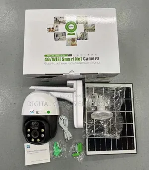 4g Single Lens Lens V380 Solar Powered PTZ Camera