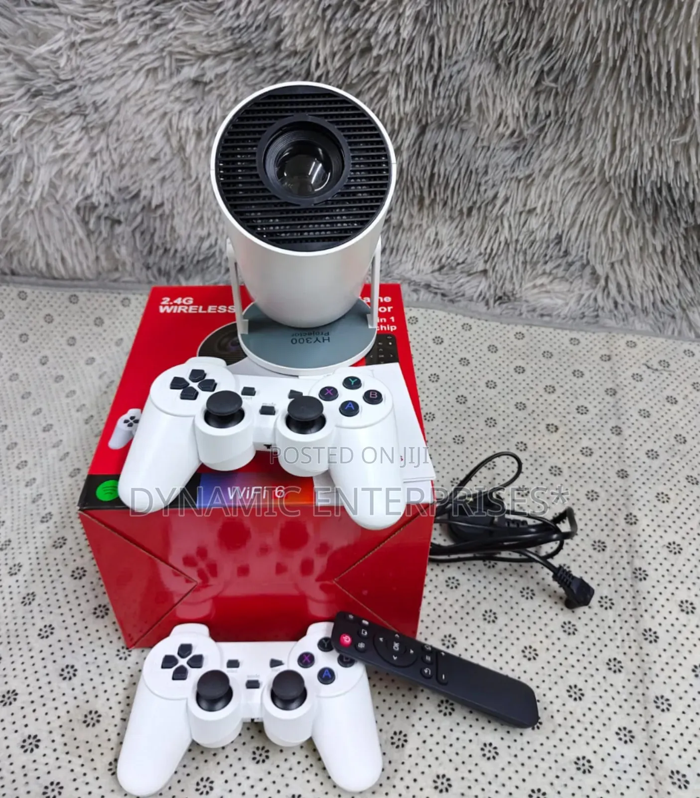 Hy300 Projector Android 13 Smart Portable Gaming Projector