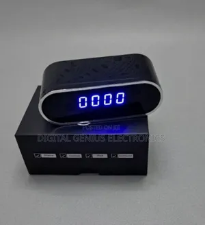 Table Clock Wifi Spy Camera