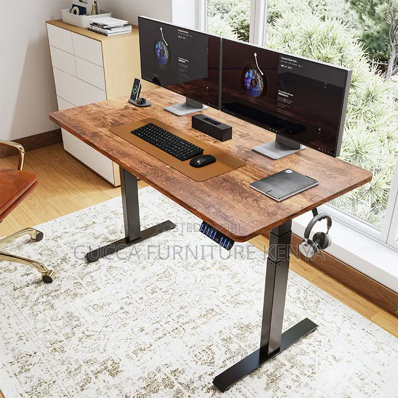 Motorized Home Office Sit Stand Electric Desk