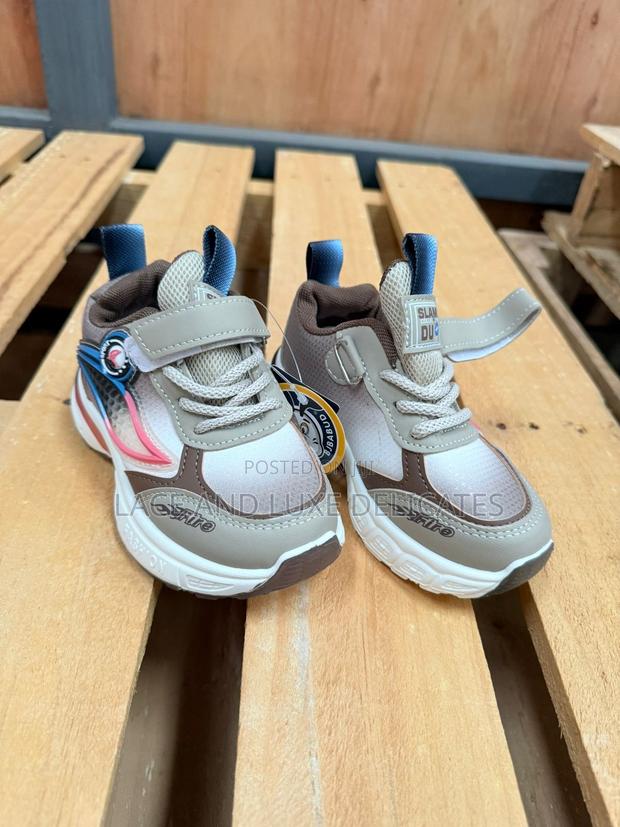 Kids Sneakers Sport- Brown - thumbnail 3