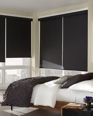 Blackout Roller Blinds for Bedroom Privacy and Light Control Use