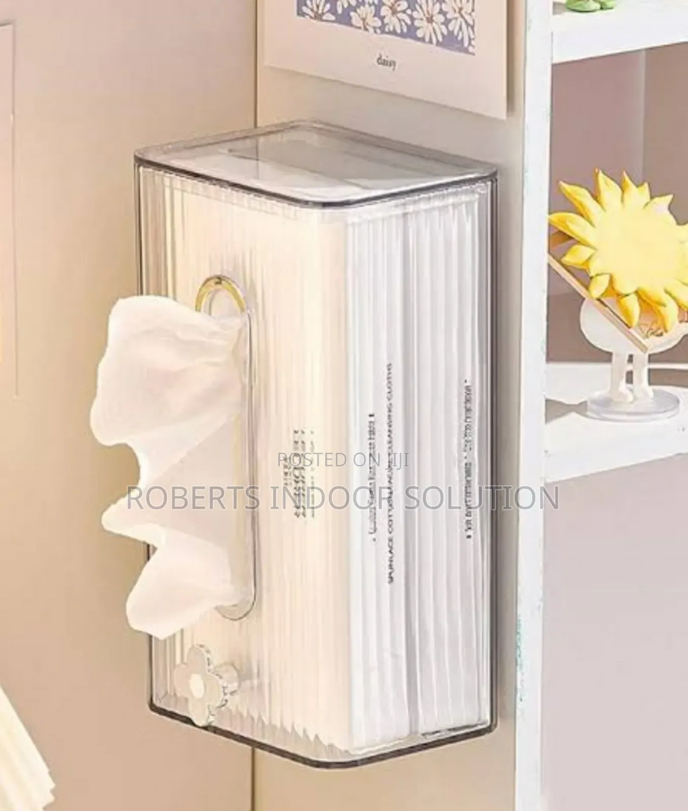 Modern Wall Mounted Plastic Tissue Box