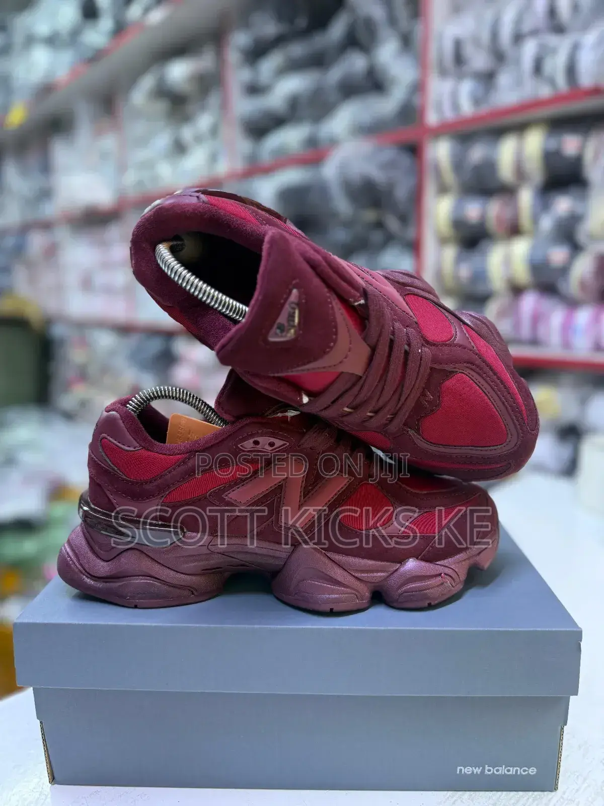 New Balance 9060 Burgundy
