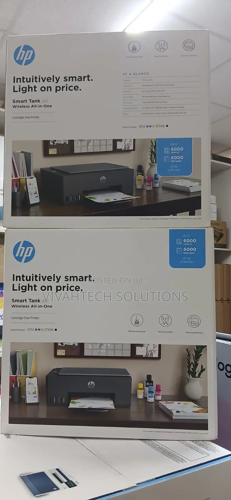 Smart Tank 581 Hp All-in-One Colored Inkjet Printer