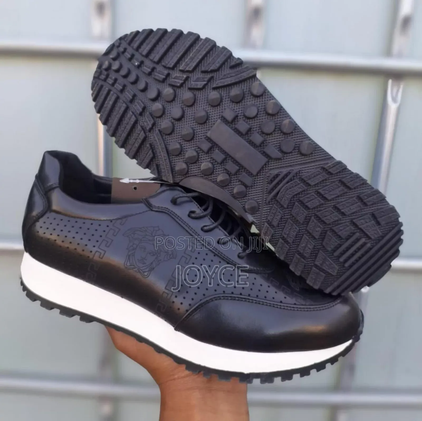 Versace Leather Sneakers