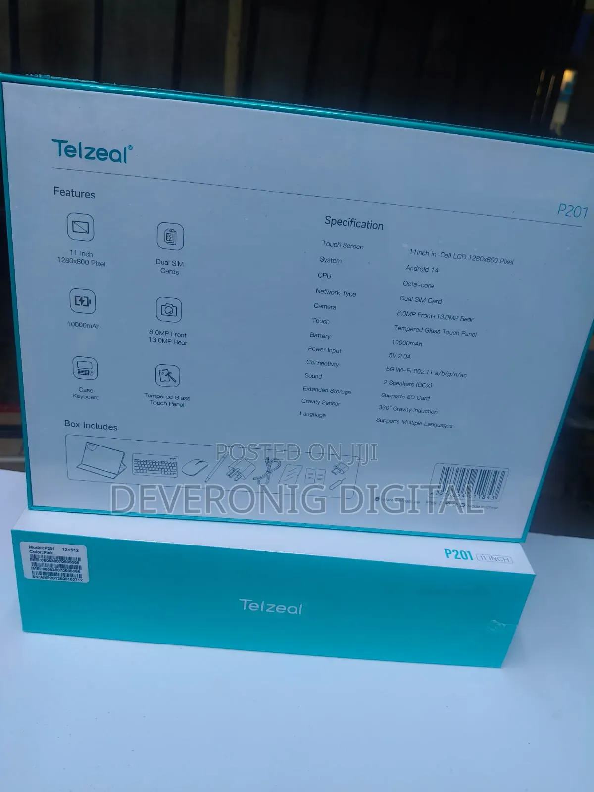 New Telzeal P101 512 GB Pink