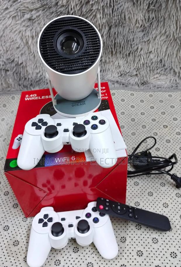 Hy300 Projectorandroid 13 Smart Portable Gaming Projector - main view
