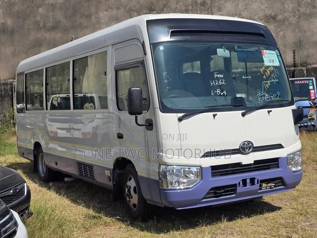 Toyota Coaster 2018 White