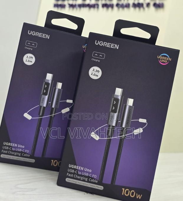 Ugreen Uno Usb-c To Usb-c Cable 100w