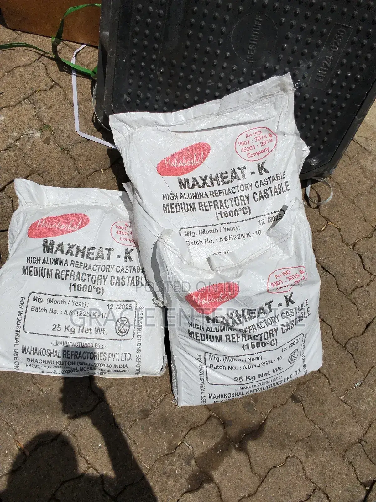 Maxheat K High Alumina Refractory