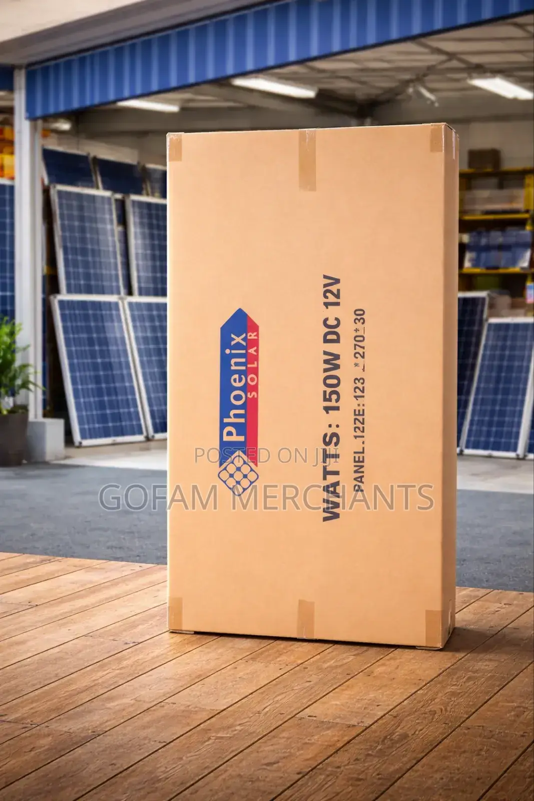 150w Phoenix German Technology Monocrystalline Solar Panel