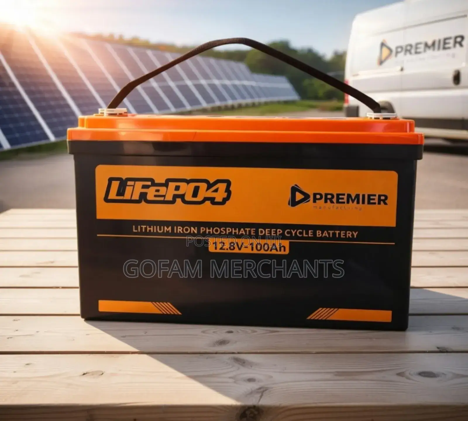 12.8v 100ah Premier Lithium Phosphate Battery Lifepo4