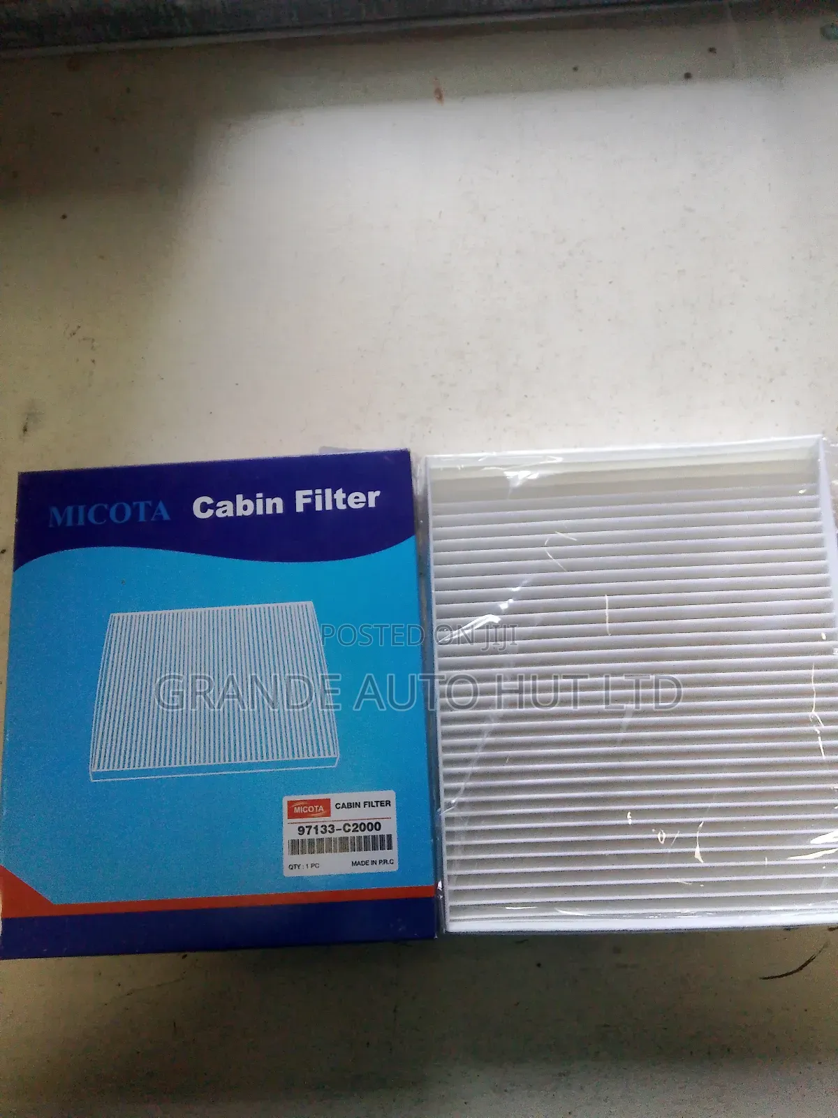 Ac Cabin Filter Kia Optima 2015 (Micota Brand)
