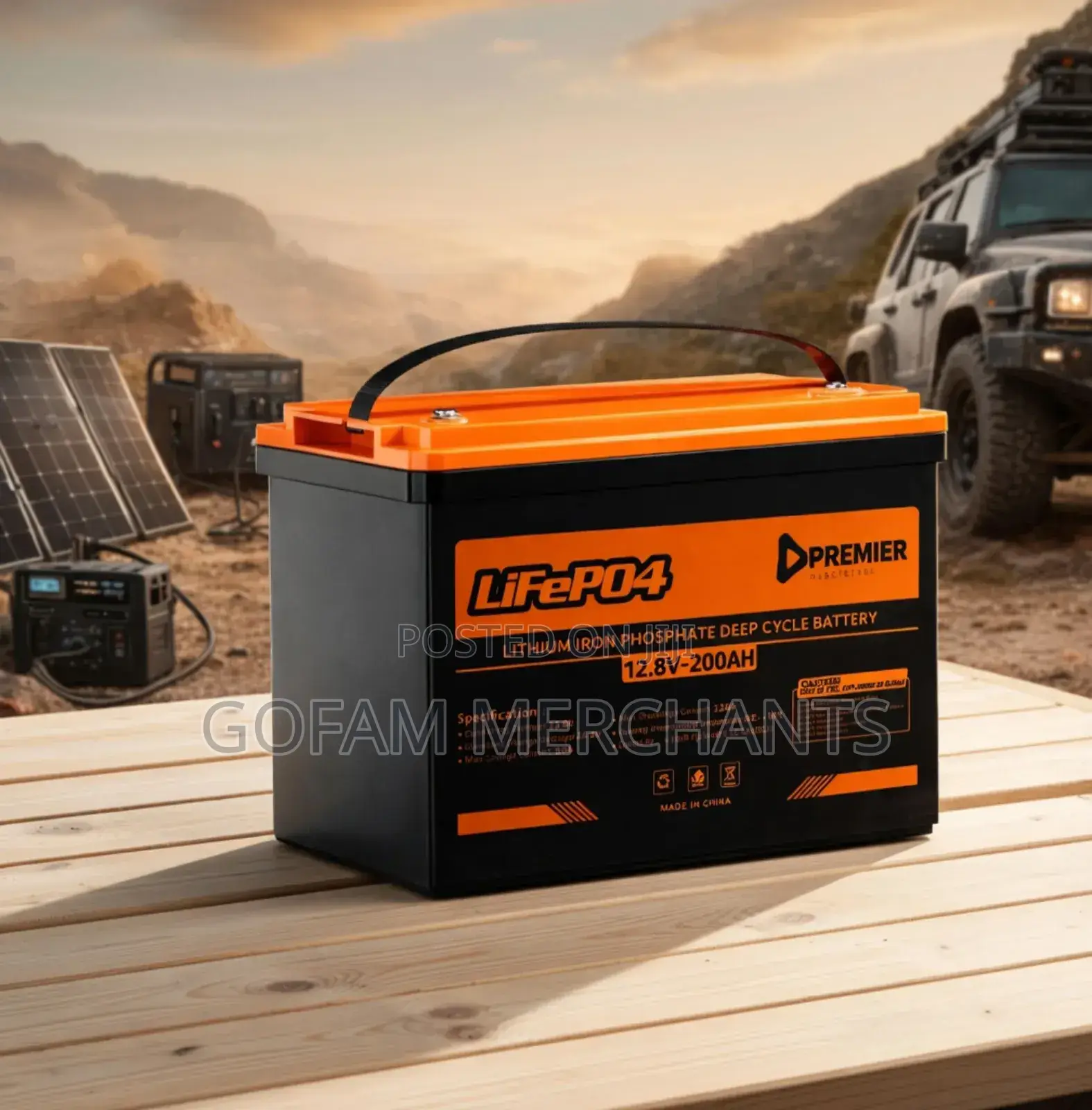 12.8v 200ah Lifepo4 Lithium Iron Phosphate Battery
