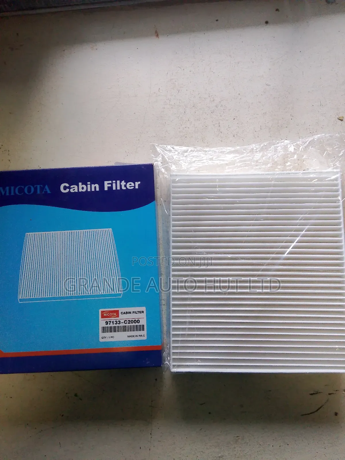 Ac Cabin Filter Kia Optima 2015 (Micota Brand)