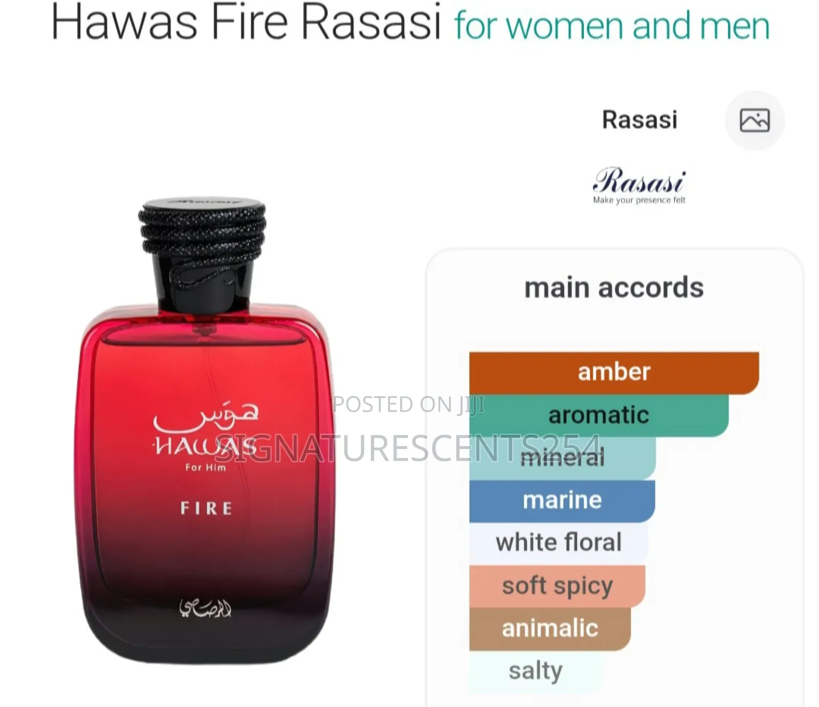 Authentic Hawas Perfume