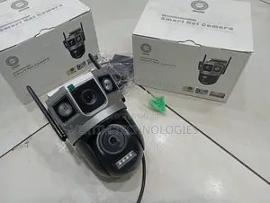 4mp Dual Lens Camera 2+2mp Smart Wifi PTZ Home Security Camera