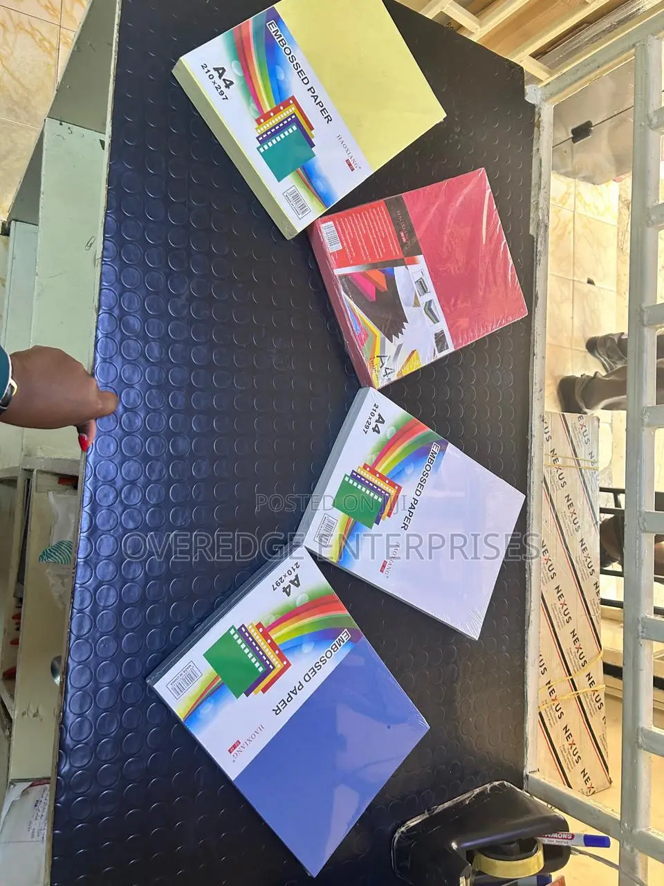 Embossed A4 Size Papers