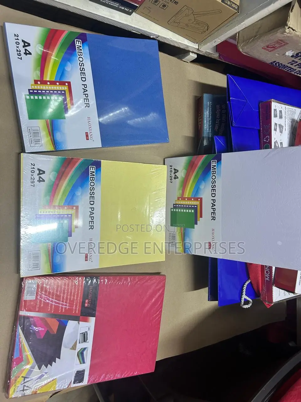 Embossed Certificate Papers