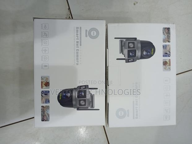 V380 4g Ac Dual Lens Outdoor Security Camera