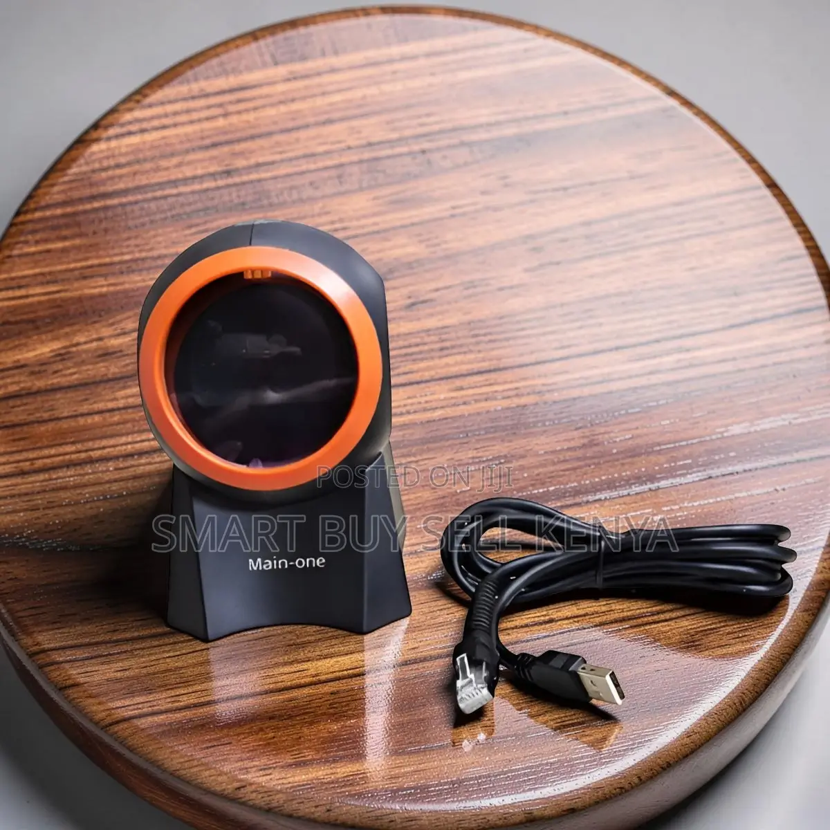 High Accuracy 1d, 2d Desktop Table Mount Laser Barcode Scanner Reader