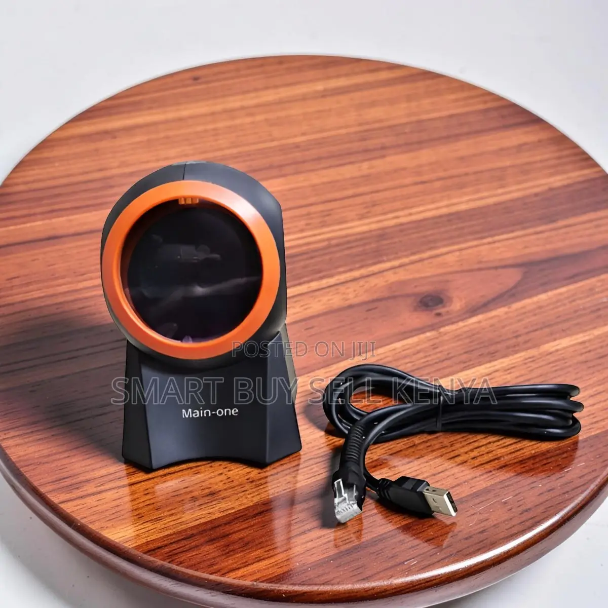 Auto Sensing 1d/2d Desktop Table Mount Laser Barcode Scanner Reader