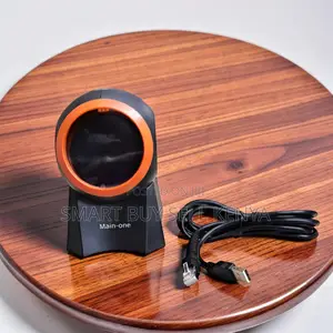 Auto Sensing 1d/2d Desktop Table Mount Laser Barcode Scanner Reader