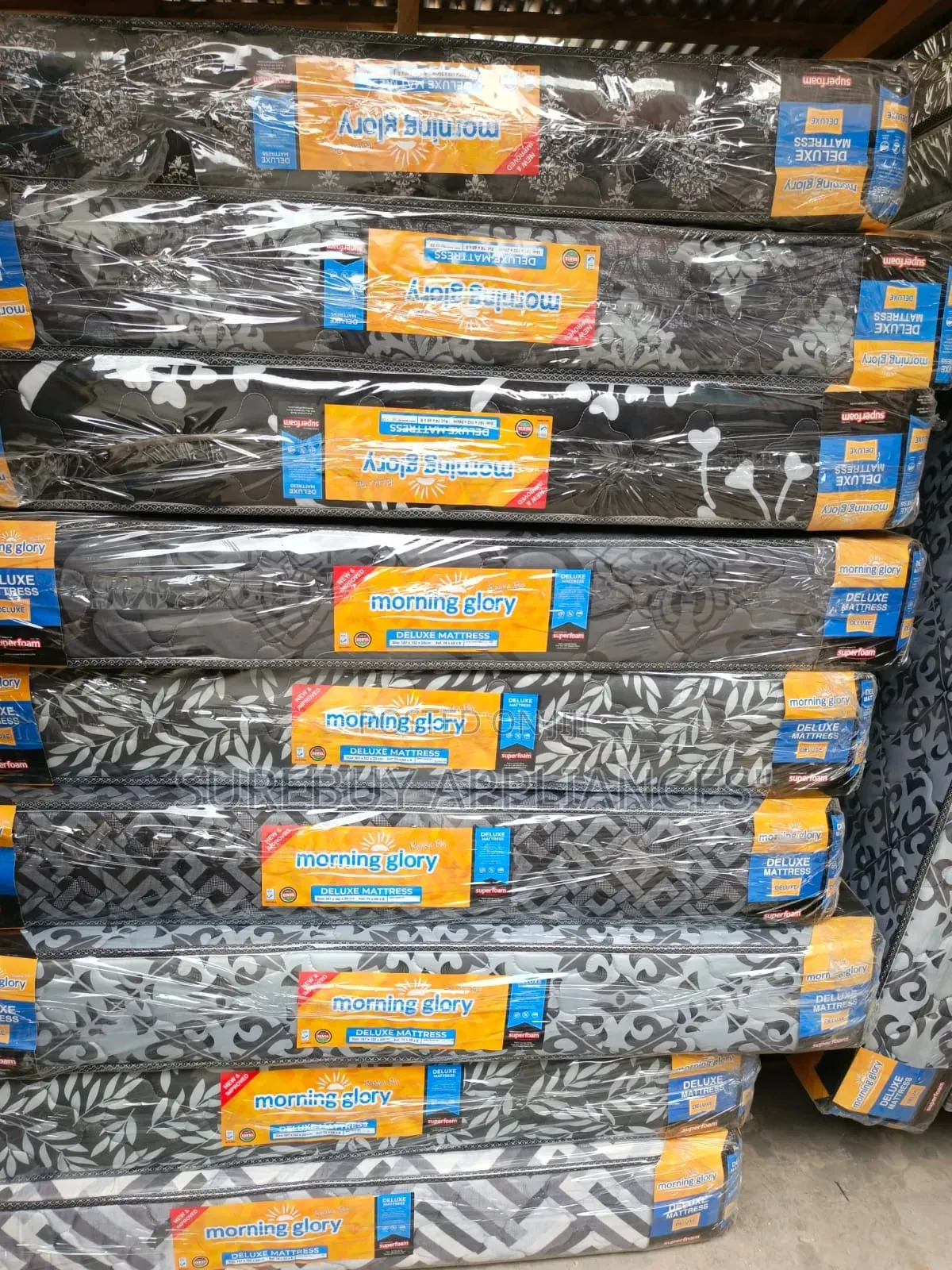 Morning Glory 5x6 Medium Density Quilted Mattress 8 Inch Comfort