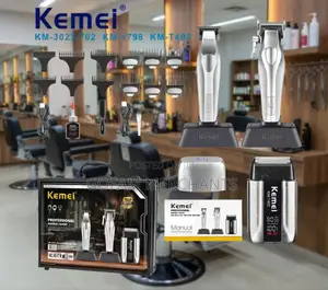 Original Kemei Professional Complete Barber Kit