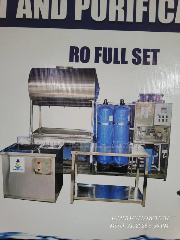 Water Purifier Set -Borehole Water Purifier Set Up