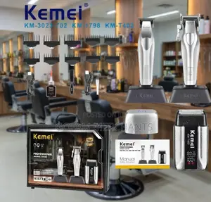 Original Kemei Professional Complete Barber Kit