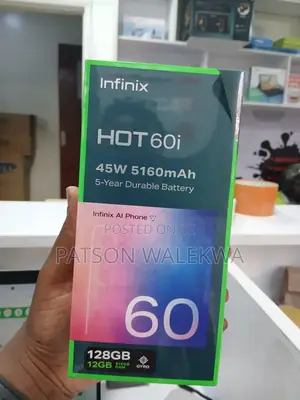 New Infinix Hot 60i 256 GB Purple