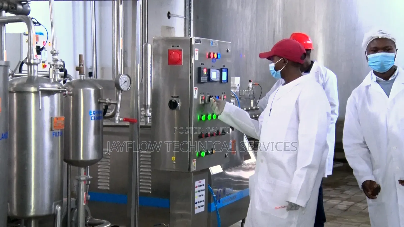 Milk Processing Plant.