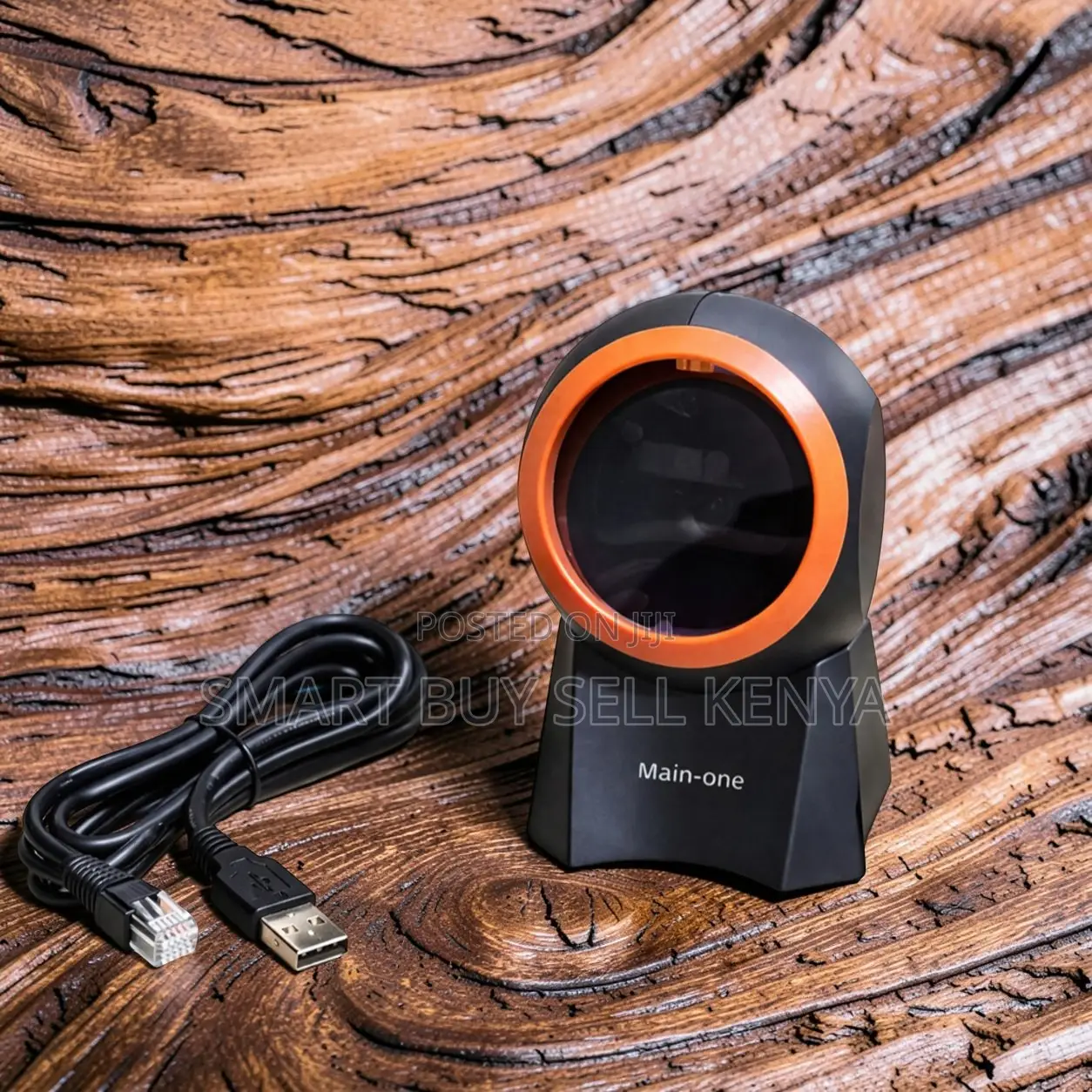 Quick Response 1d /2d Desktop Table Mount Laser Barcode Scanner Reader