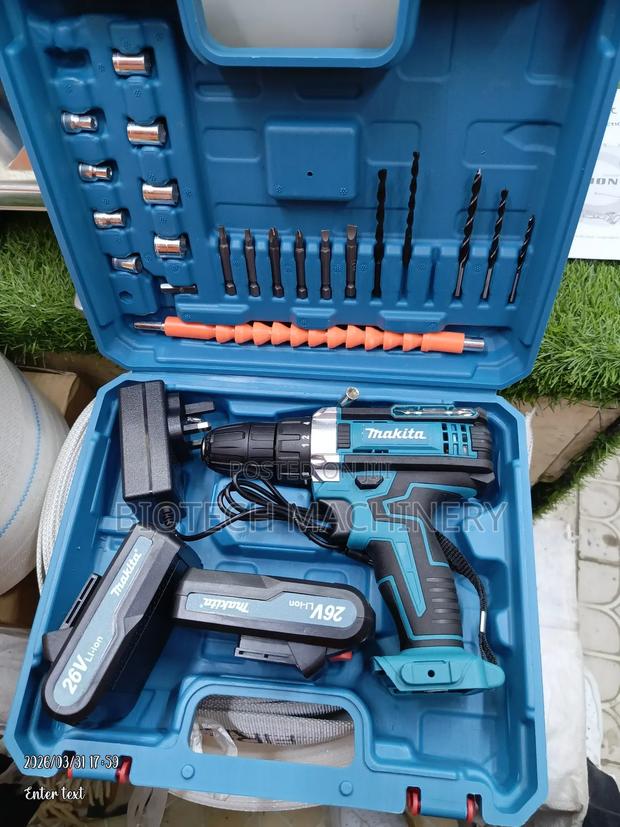 Makita 26v Cordless Drillset - main view
