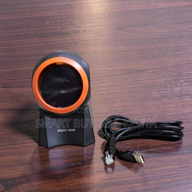 Multi Interface 1d and 2d Desktop Laser Barcode Scanner Reader