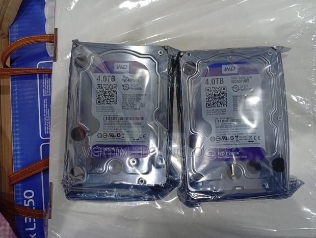 4tb Wd Security CCTV Hard Disk Large Storage Capacity
