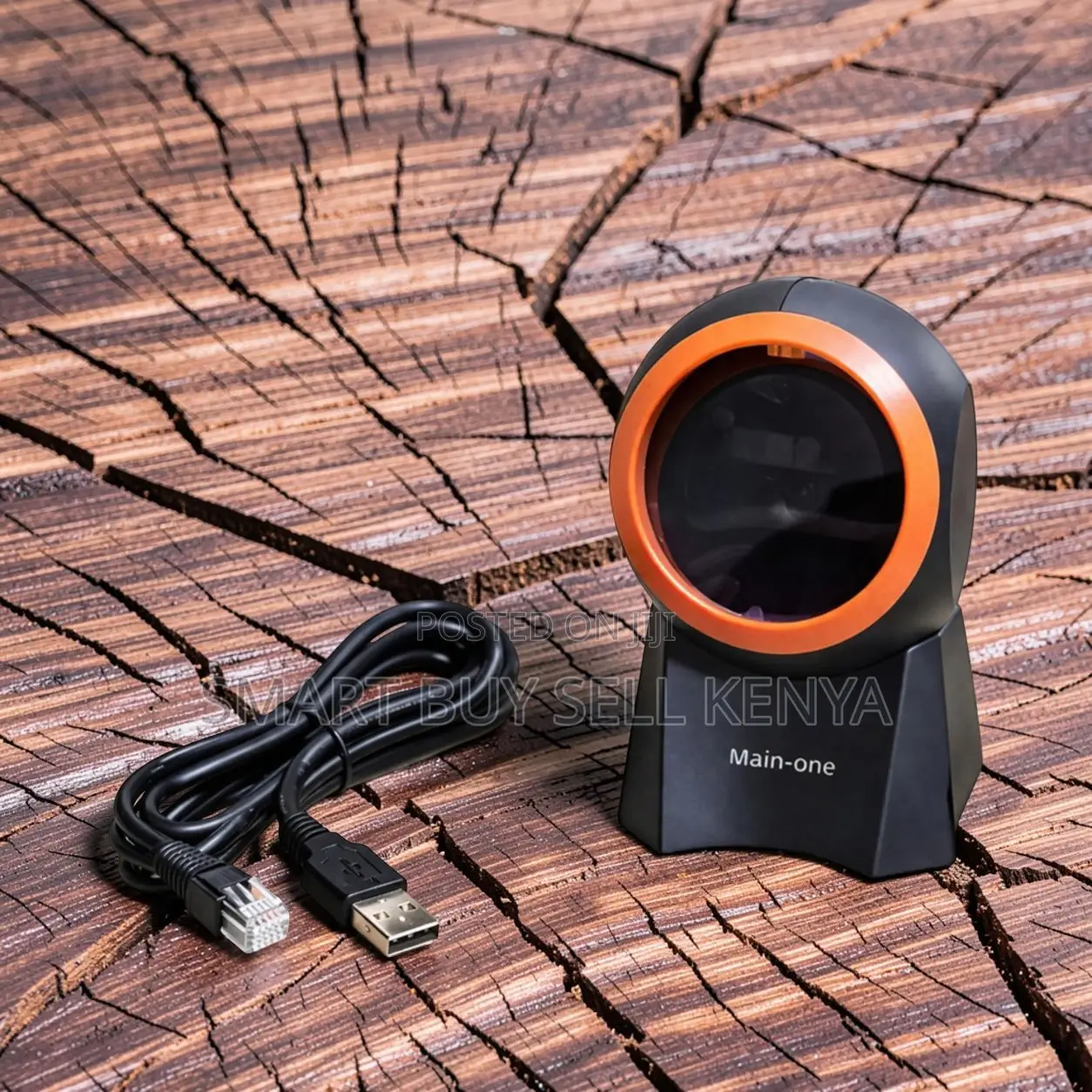 Energy Efficient 1d and 2d Desktop Laser Barcode Scanner Reader