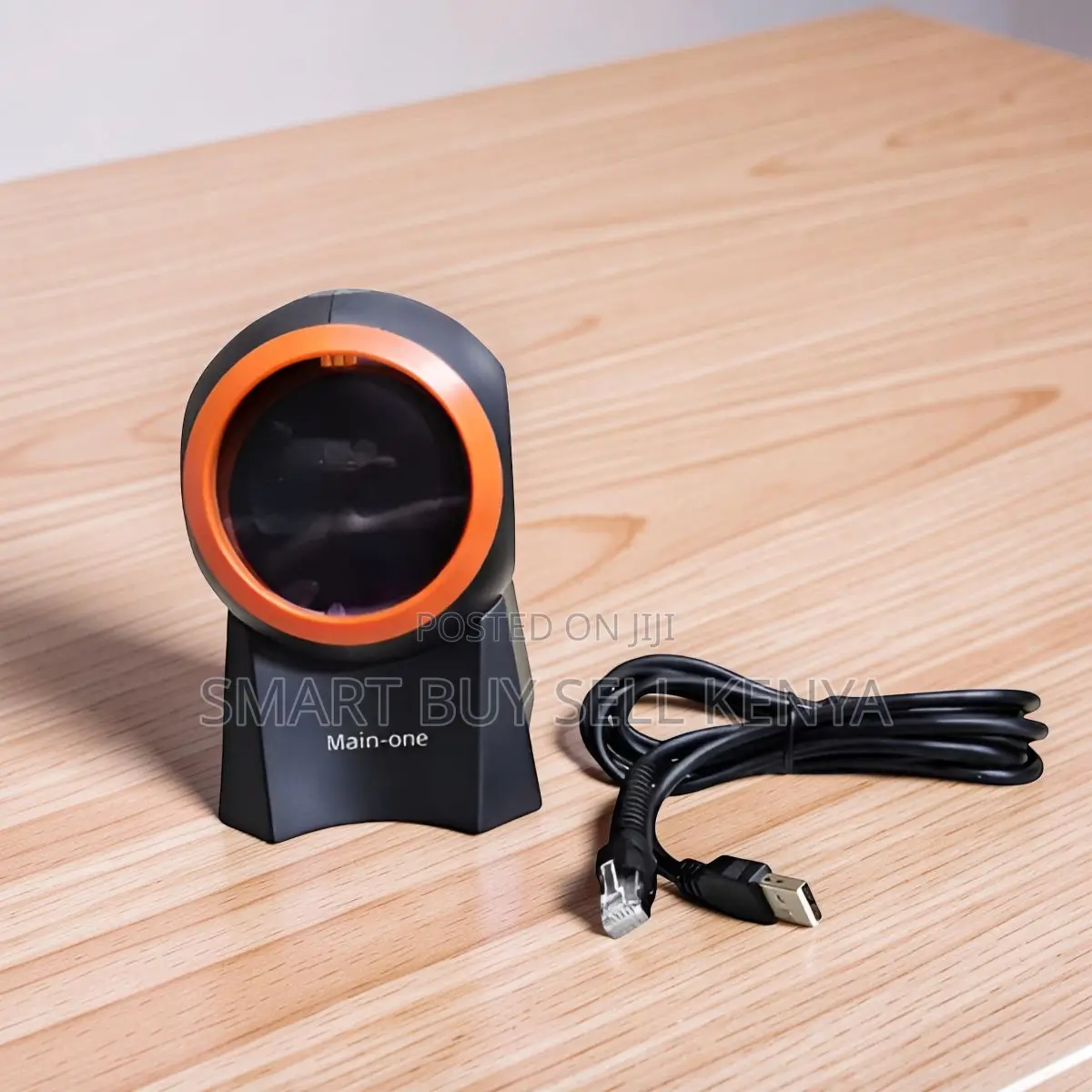 Wide Compatibility 1d and 2d Desktop Laser Barcode Scanner Reader
