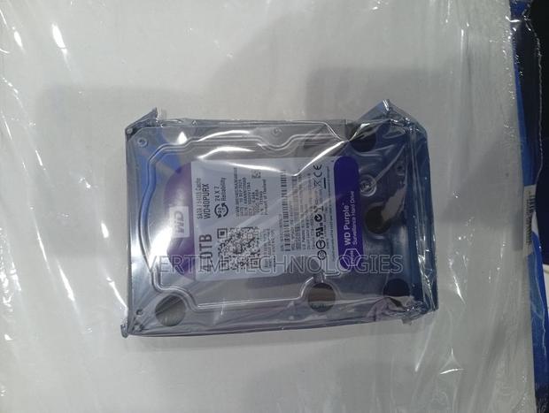 4tb Wd Surveillance HDD for 24 7 Security Storage