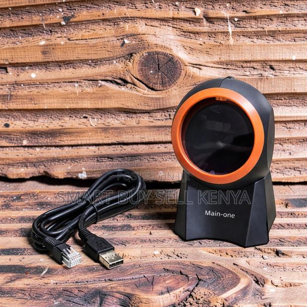 Cmos Sensor 1d and 2d Desktop Table Mount Laser Barcode Scanner Reader