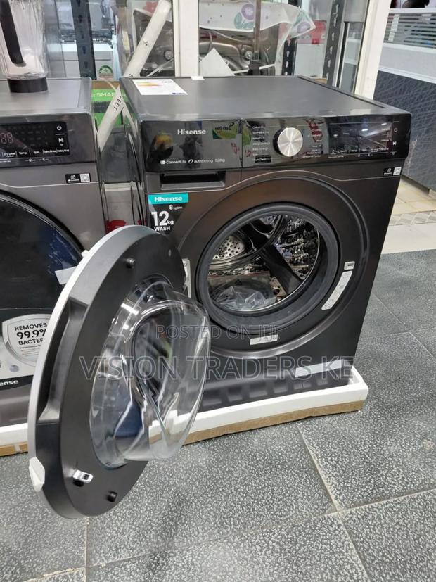 Hisense 12/8kg Wash and Dry Front Load Full Automatic Washing Machine