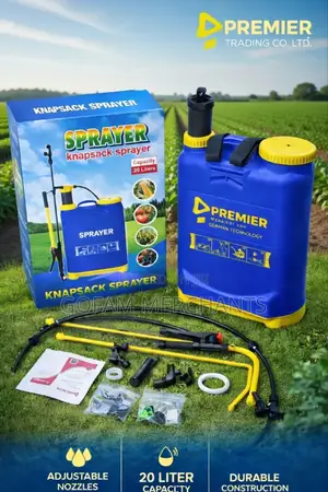 Premier Knapsack Backpack Sprayer 20lcapacity With Adjustable Nozzle