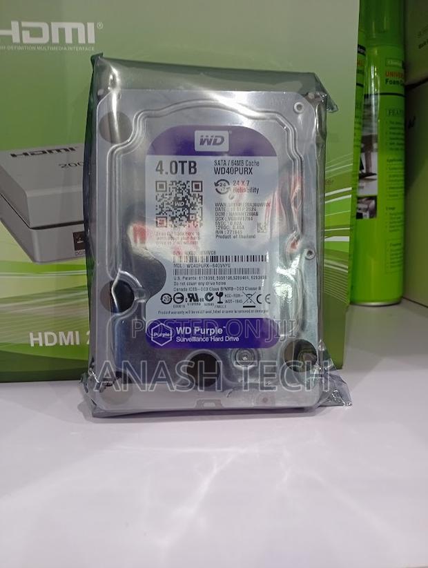 4tb Western Digital CCTV Hard Disk Trusted Surveillance - main view