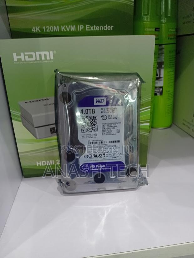 4tb Wd Surveillance Storage HDD Designed for Security Use - main view