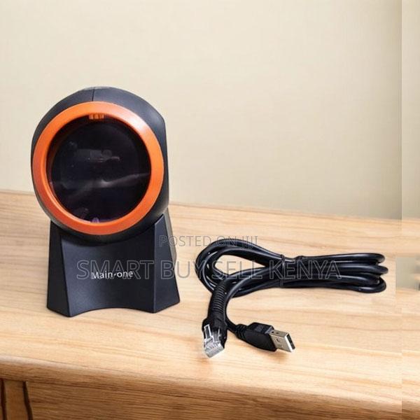Industrial Grade 1d and 2d Desktop Laser Barcode Scanner Reader